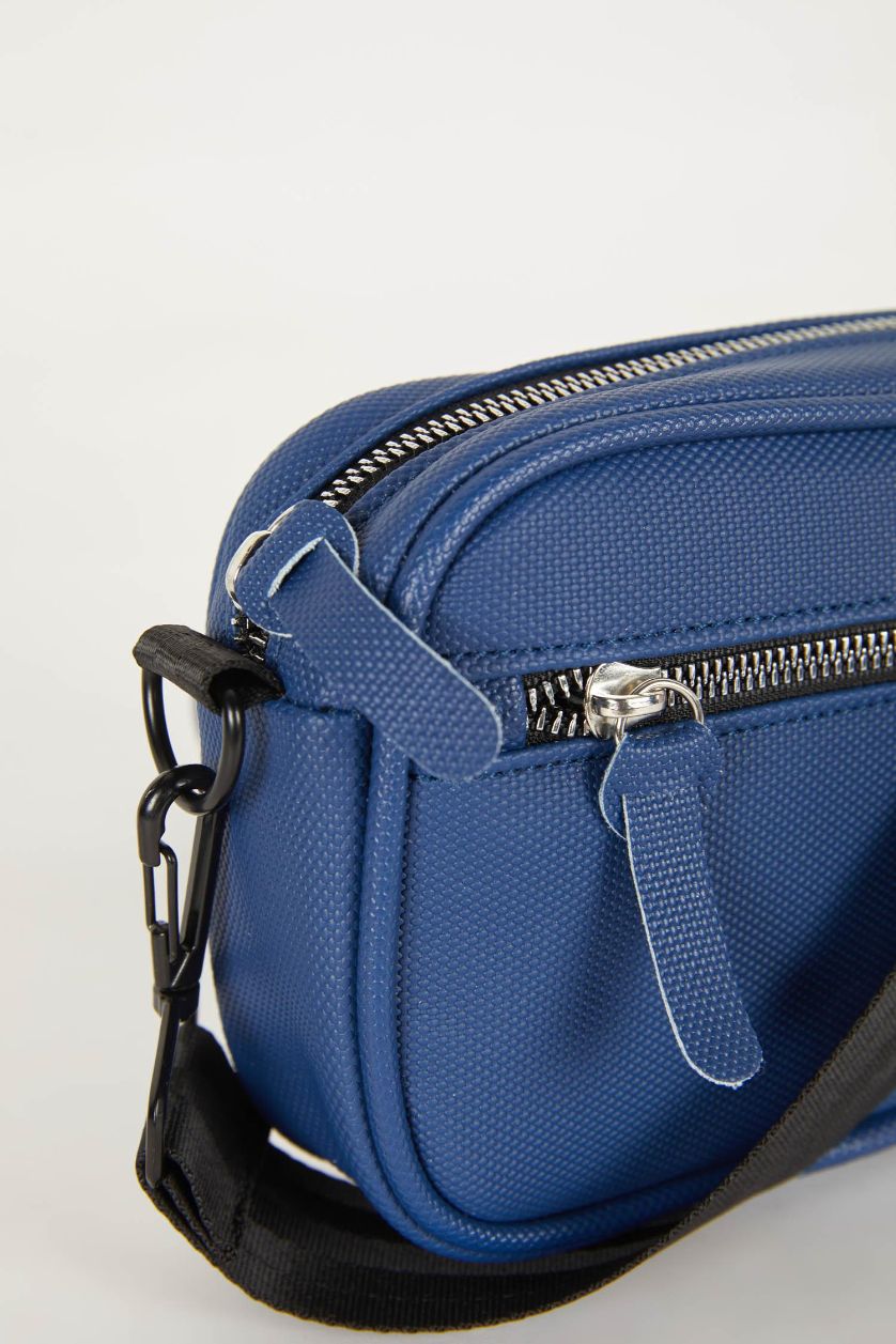 رجالي كحلي شنطة كروس بودي رجالي جلد صناعي كحلي