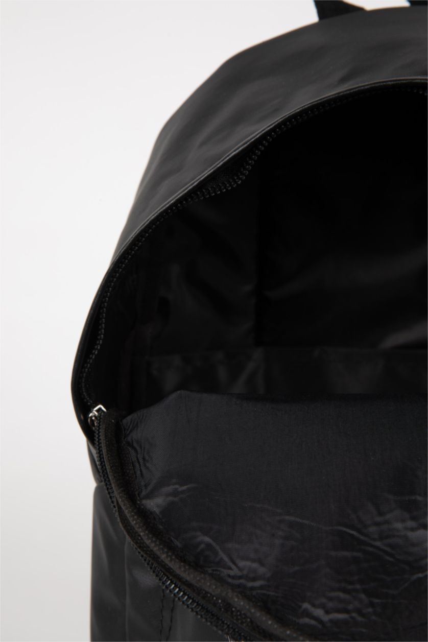 رجال أسود شنطة ظهر رجالي جلد صناعي