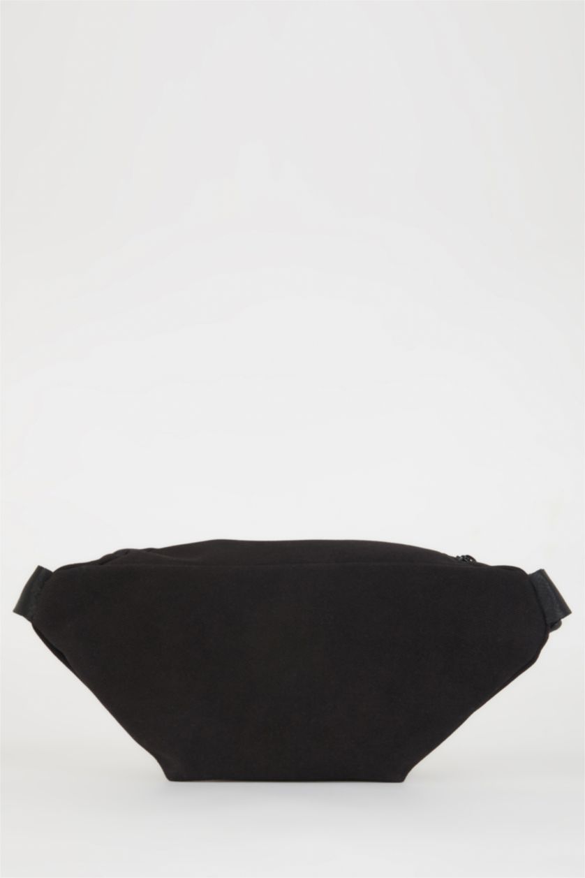 MAN Black Man Canvas Waist Bag