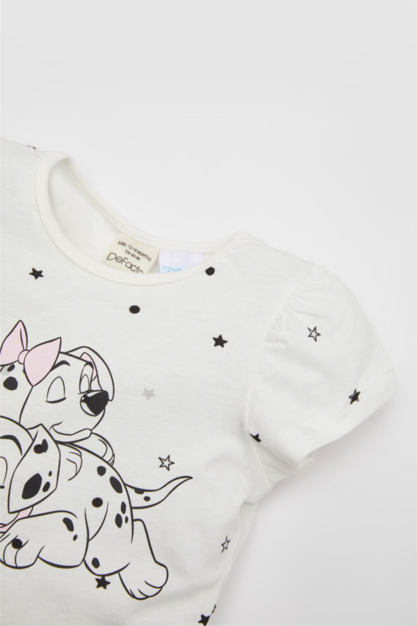 BABY GIRL White Baby Girl 101 Dalmatians Cotton 2 Piece Pajama Set