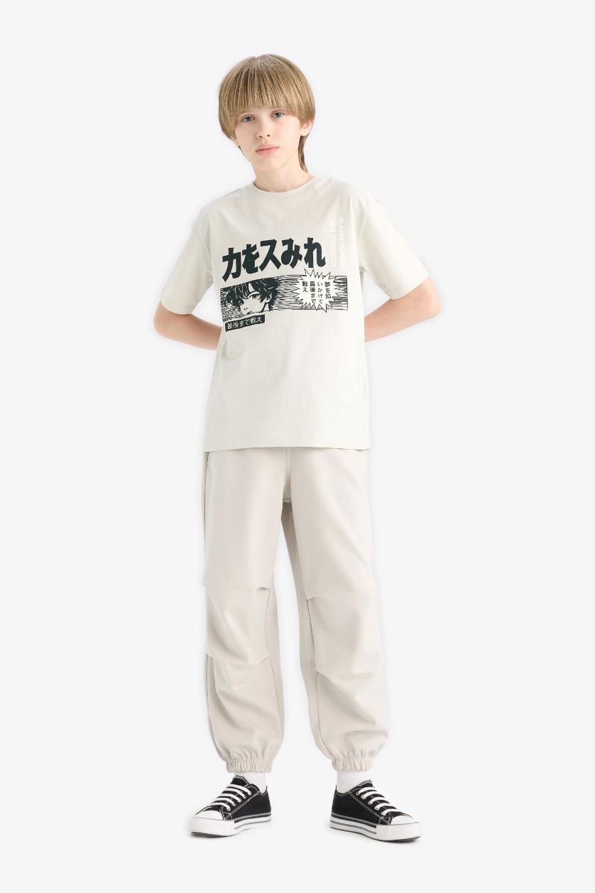Boys & Teens Stone Boy Elastic Waist Leg Jogger Sweatpants