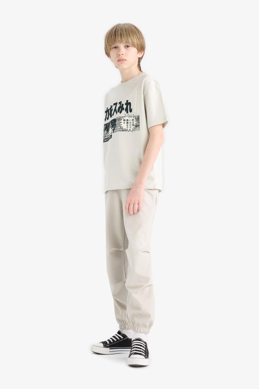 Boys & Teens Stone Boy Elastic Waist Leg Jogger Sweatpants