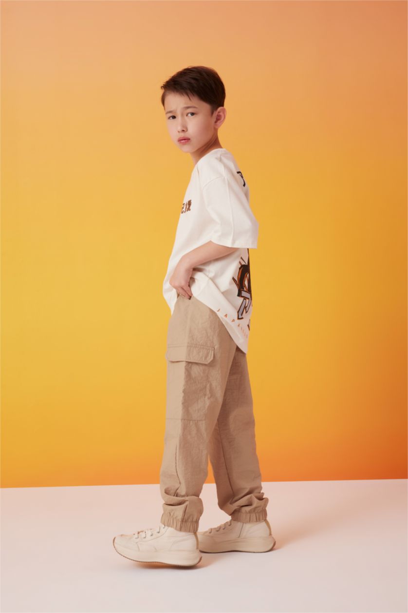 BOYS & TEENS Sand Boy Cargo Pocket Jogger Parachute Pants