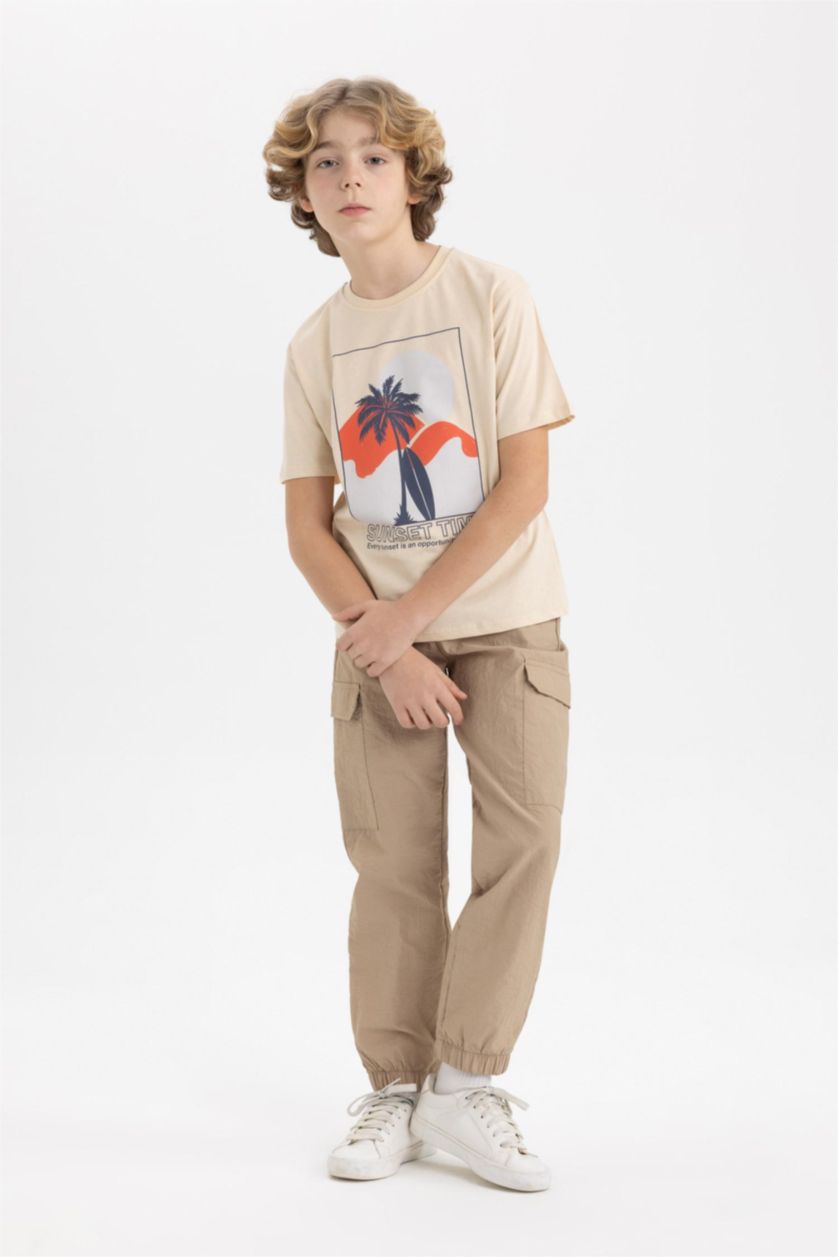 BOYS & TEENS Sand Boy Cargo Pocket Jogger Parachute Pants