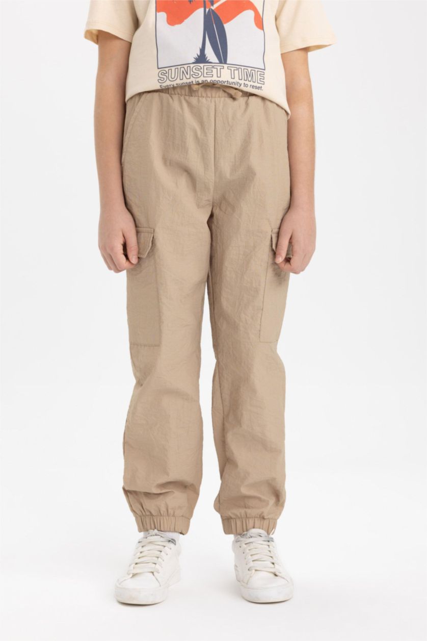 BOYS & TEENS Sand Boy Cargo Pocket Jogger Parachute Pants