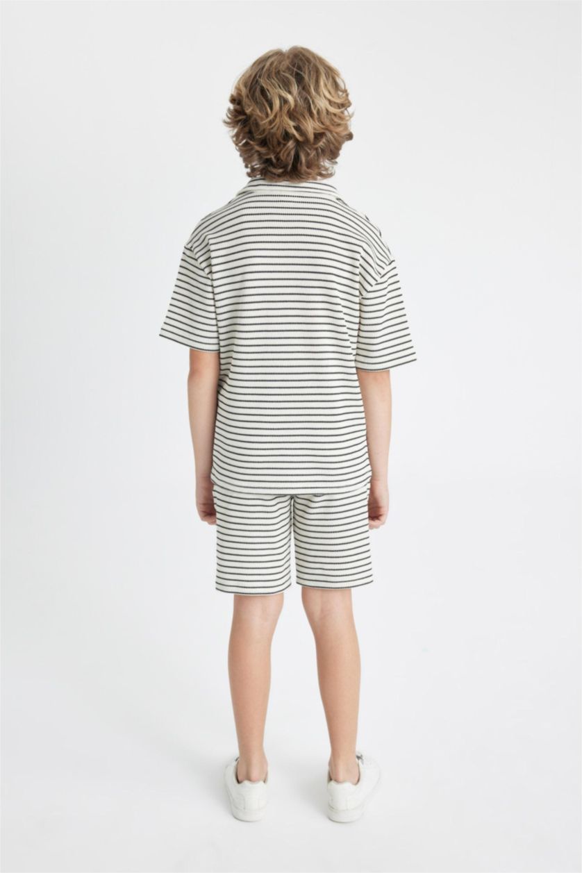 BOYS & TEENS Light Stone طقم قصة عادية