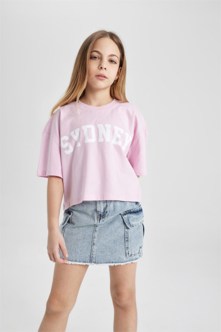 GIRLS & TEENS Lilac Short Sleeve T-Shirt
