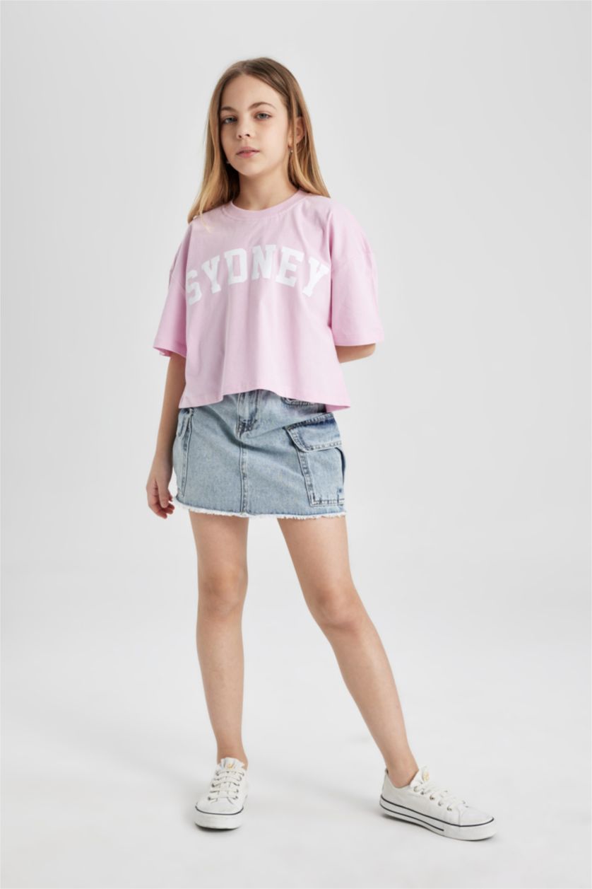 GIRLS & TEENS Lilac Short Sleeve T-Shirt