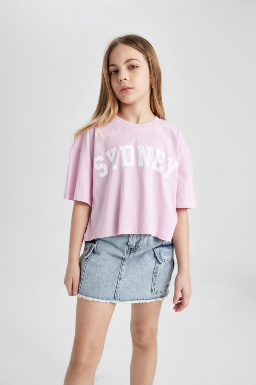 GIRLS & TEENS Lilac Short Sleeve T-Shirt