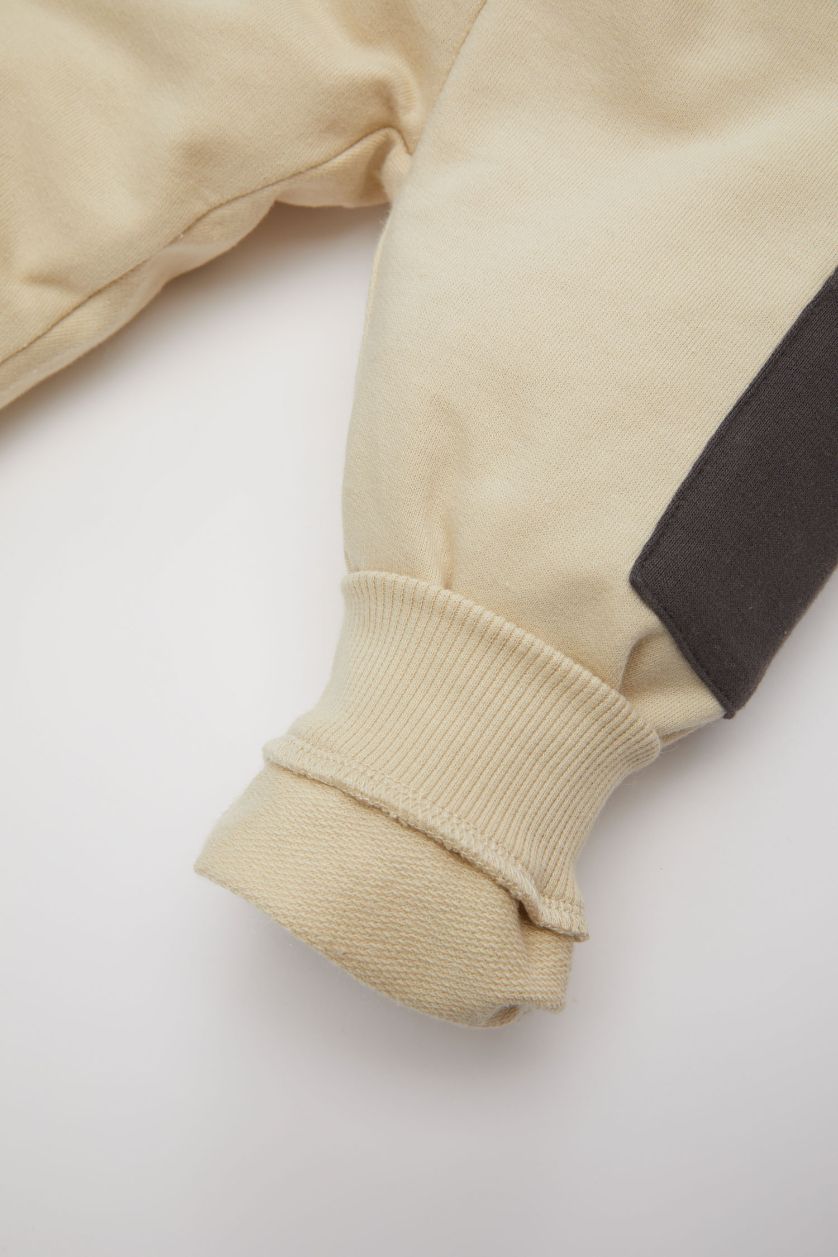 BABY BOY Beige Baby Boy Sweatpants