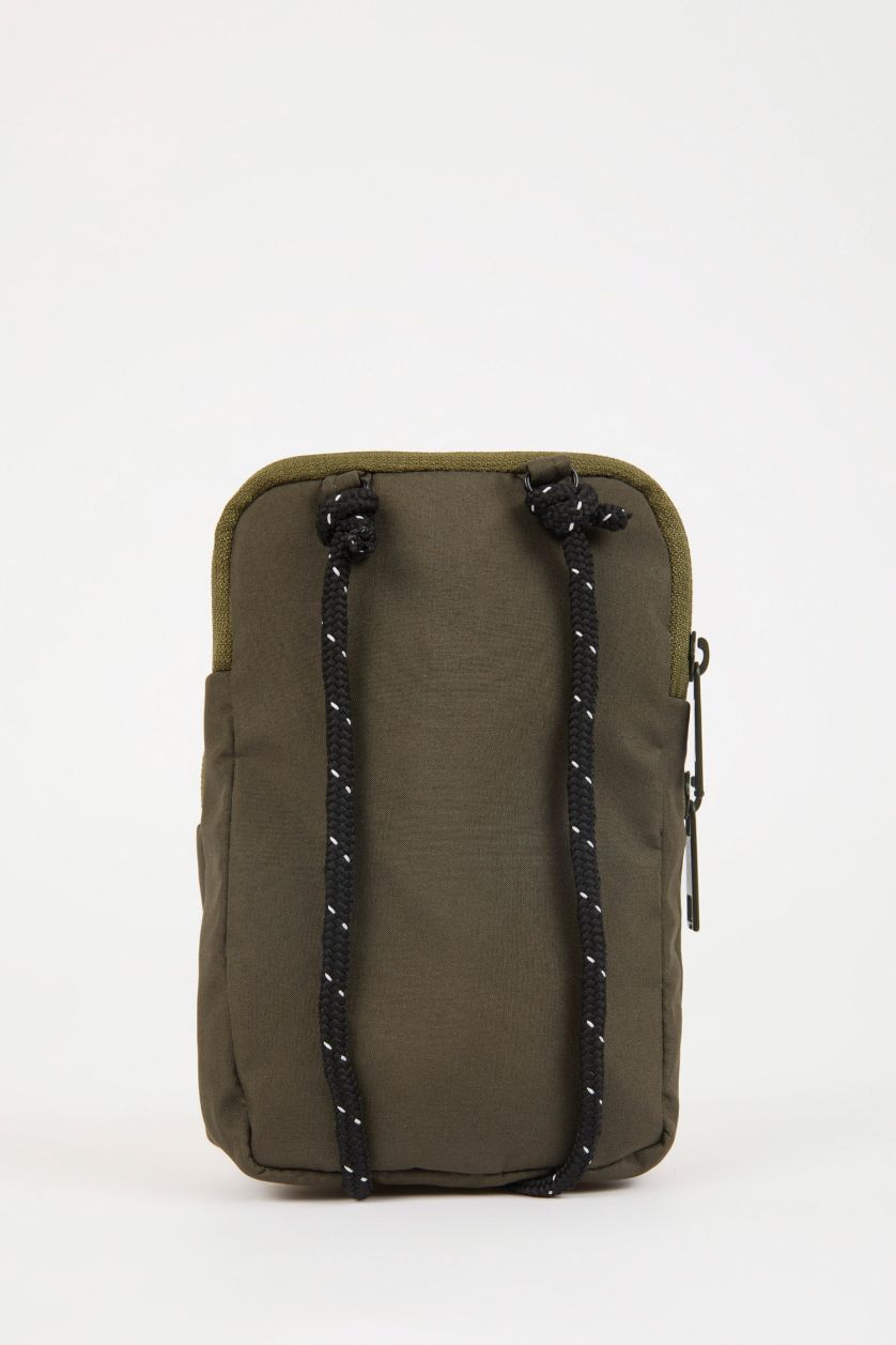 Boys & Teens Khaki Boy Ultra Light Fabric Phone Bag