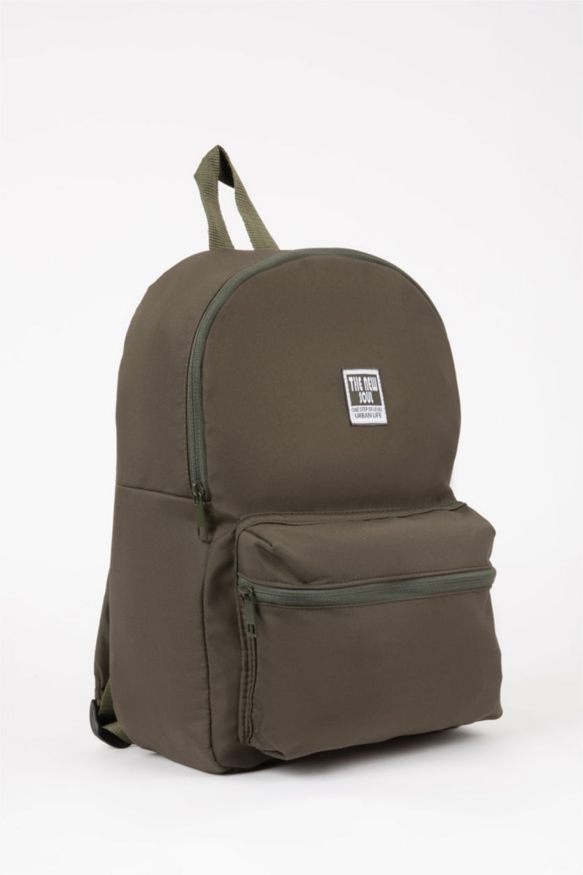 Erkek Çocuk - Genç Erkek Haki Okul Sırt Çantası Erkek Çocuk