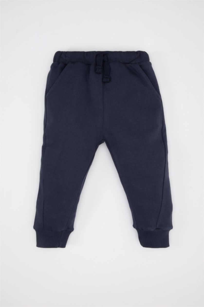 BABY BOY Light Stone Baby Boy Dinosaur Printed Sweatshirt Sweatpants 2 Piece Set