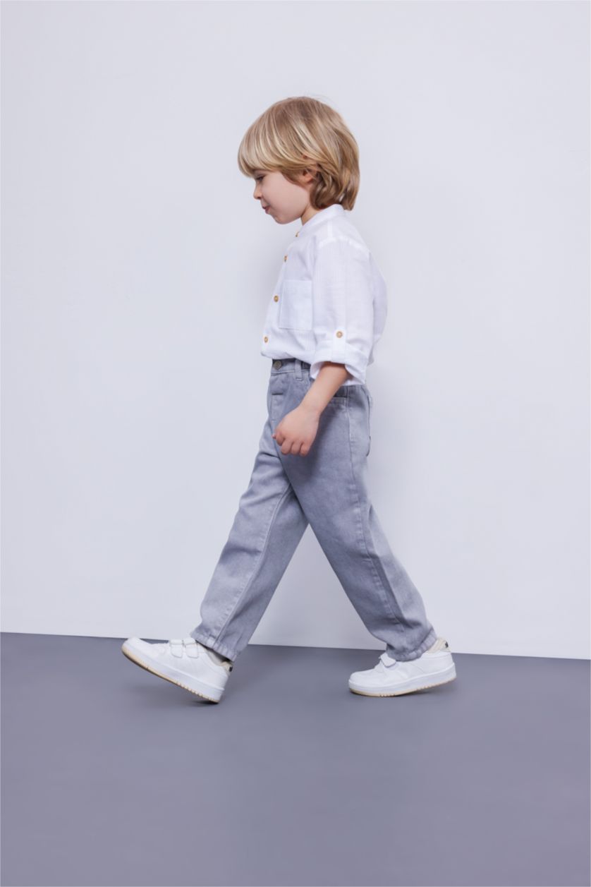 BABY BOY Grey Baby Boy Regular Fit Jeans
