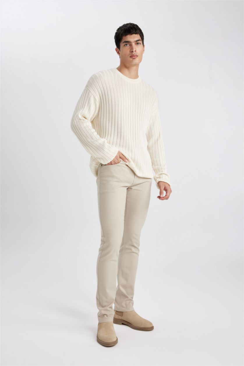 MAN Sand Slim Fit Trousers