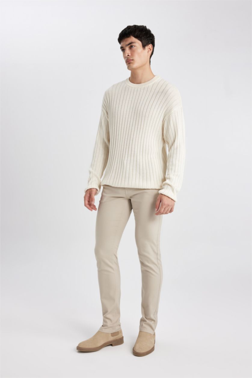 MAN Sand Slim Fit Trousers