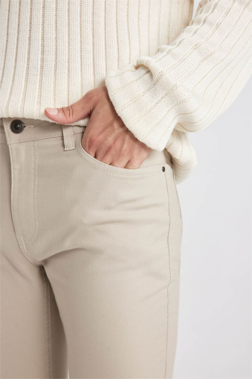 MAN Sand Slim Fit Trousers