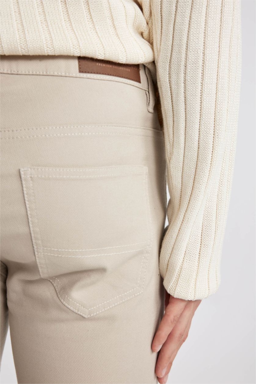 MAN Sand Slim Fit Trousers