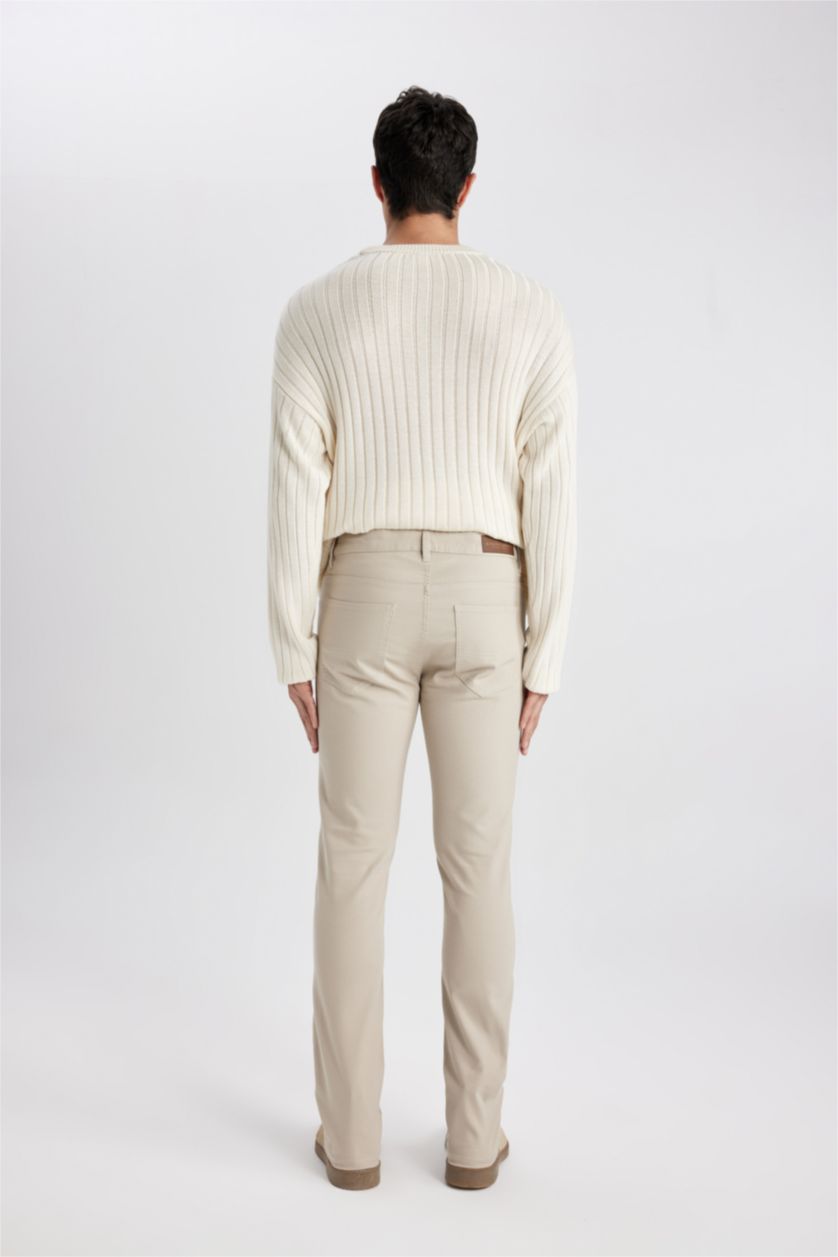 MAN Sand Slim Fit Trousers