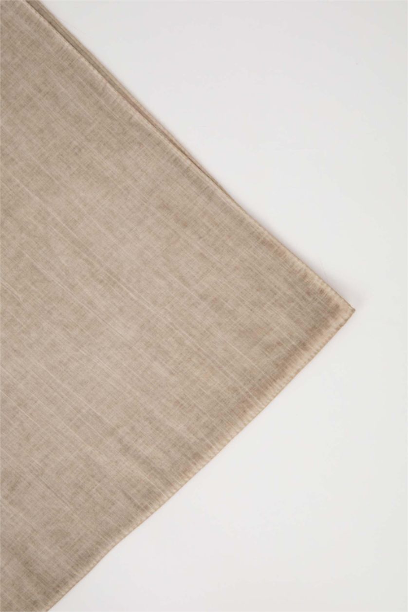 WOMAN Beige Woman Cotton Hijab Shawl