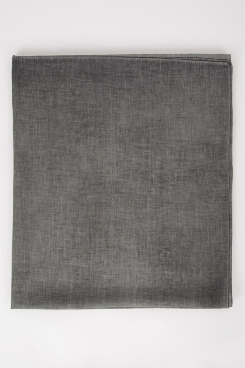 حريمي رمادي داكن شال قطن حريمي محجبات