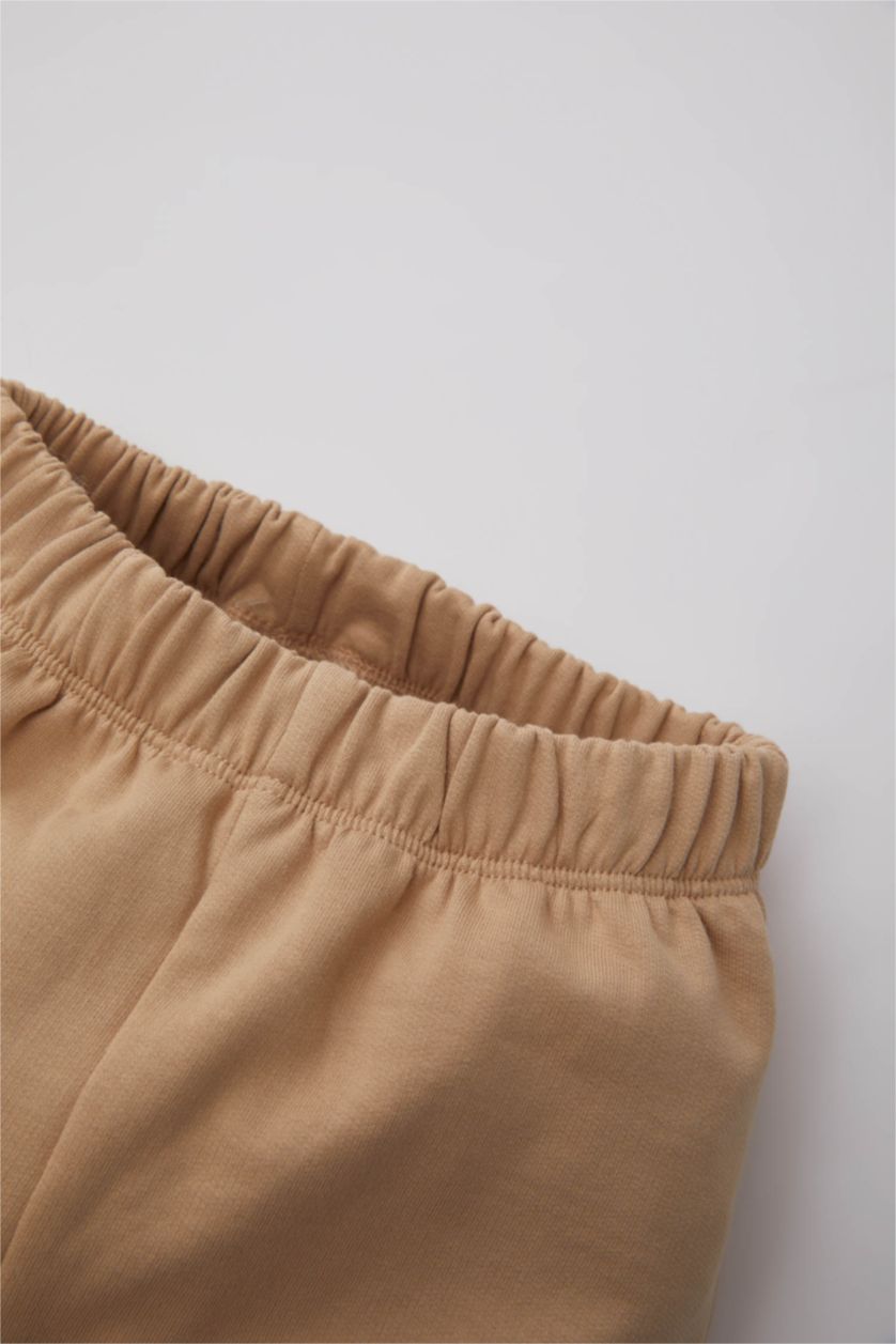 BÉBÉ FILLE Beige Clair Pantalon de Jogging à Poches Cargo Pour Bébé Fille