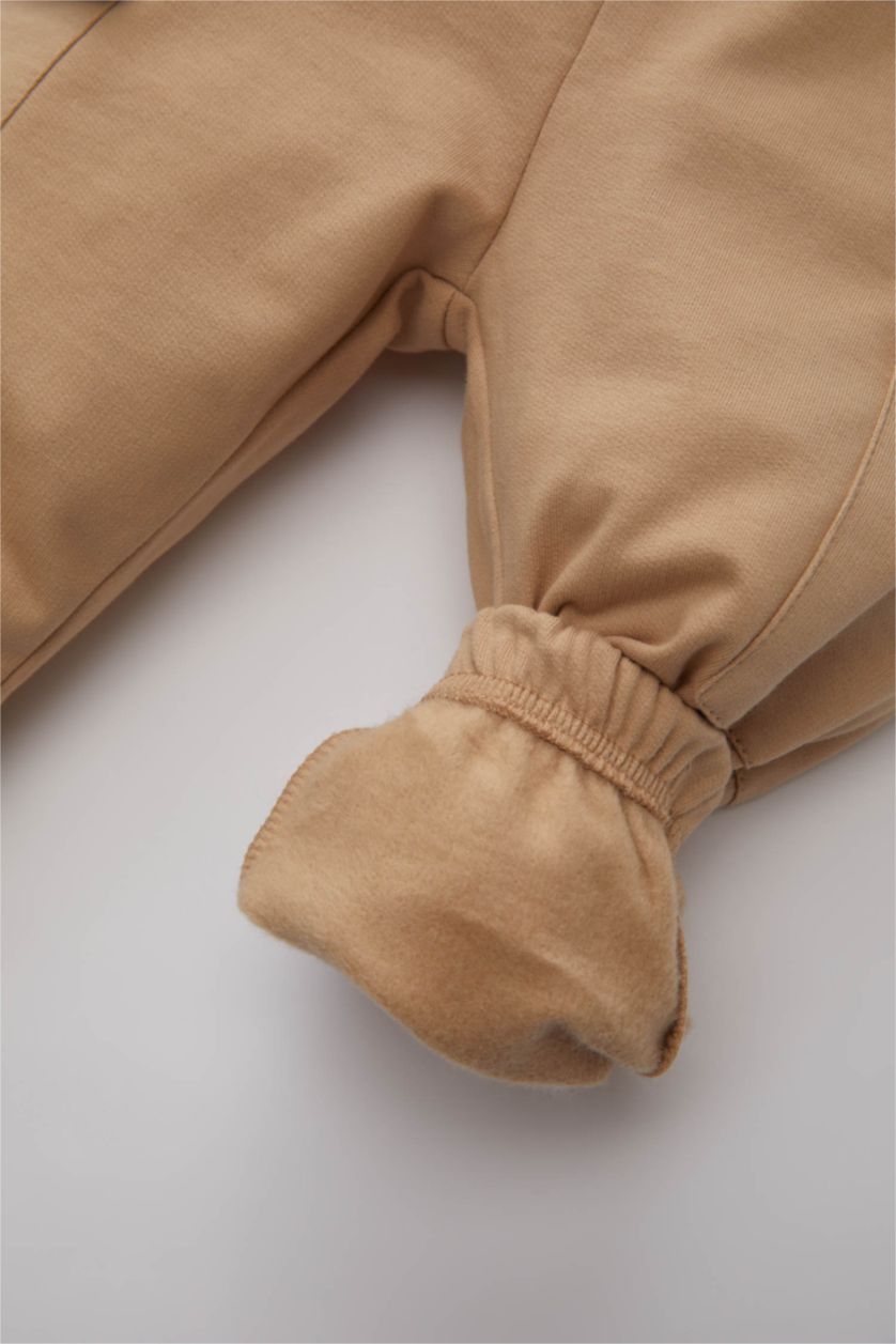 BÉBÉ FILLE Beige Clair Pantalon de Jogging à Poches Cargo Pour Bébé Fille
