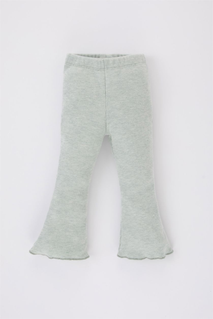 BABY GIRL Mint Baby Girl Regular Fit Leggings