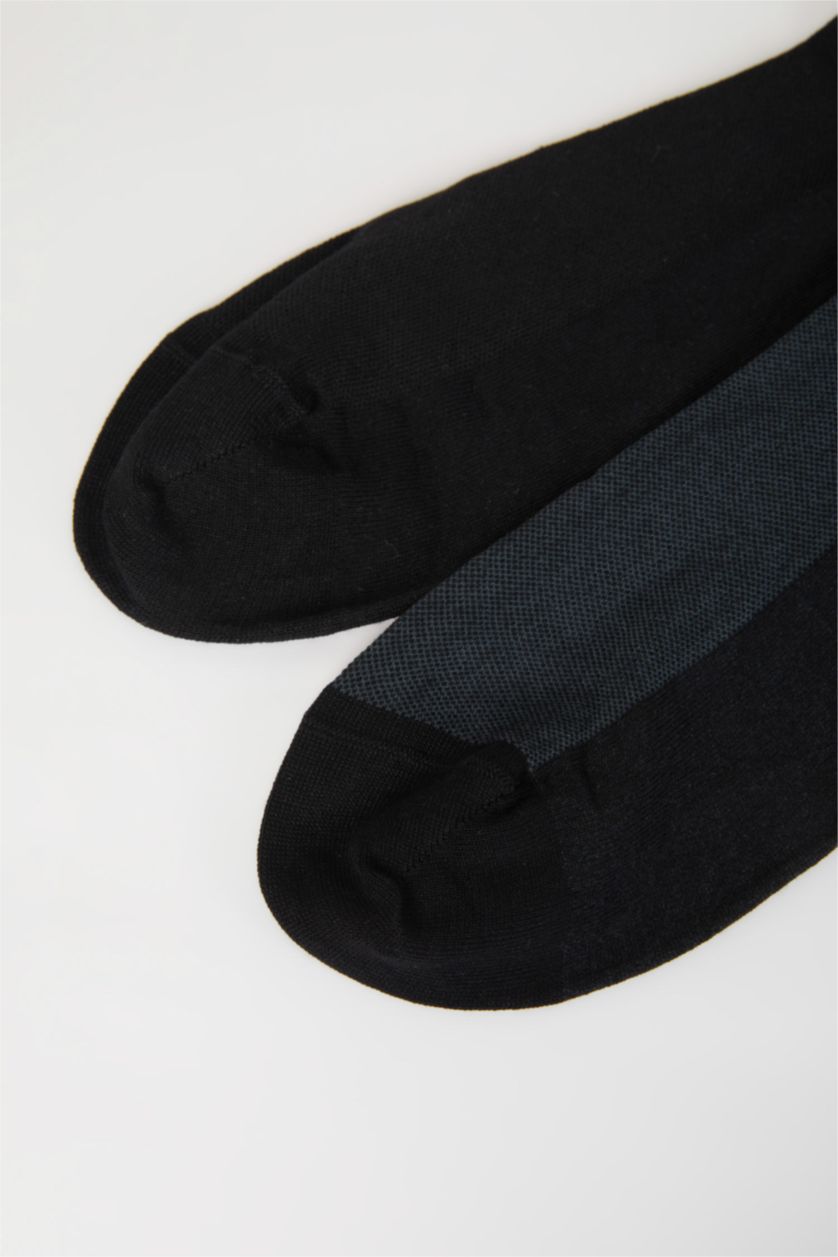 Erkek Karma Erkek Dikişsiz Ultra Soft 2'li  Bambu Premium Uzun Çorap