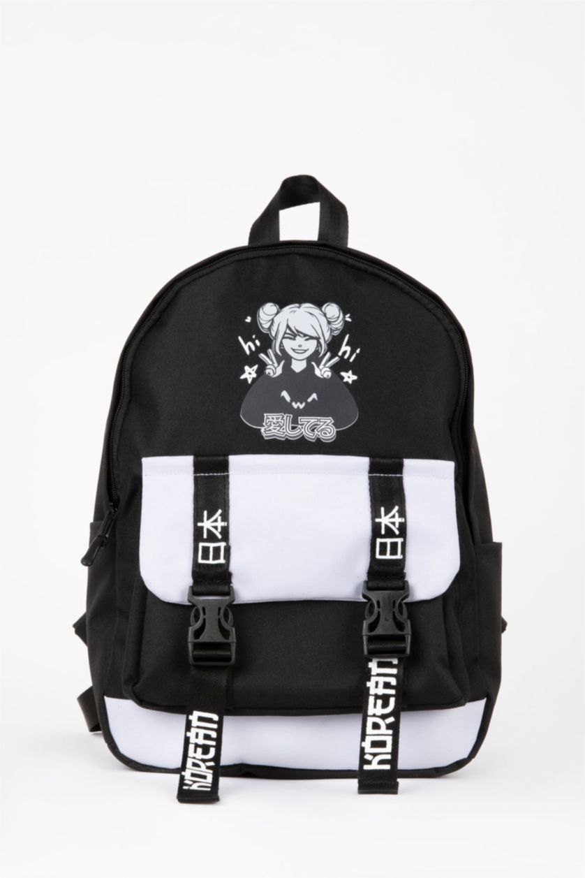 بناتي أسود شنطة مدرسة ظهر بناتي