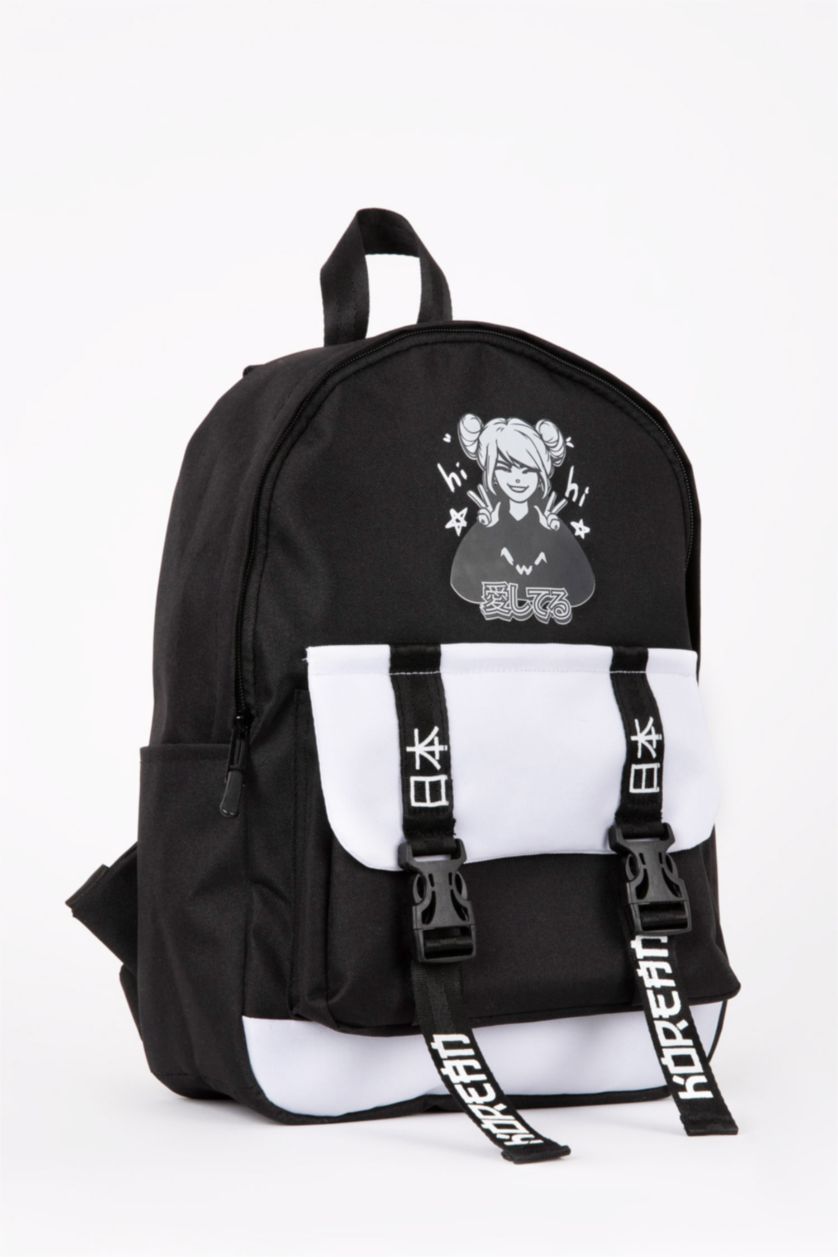 بناتي أسود شنطة مدرسة ظهر بناتي