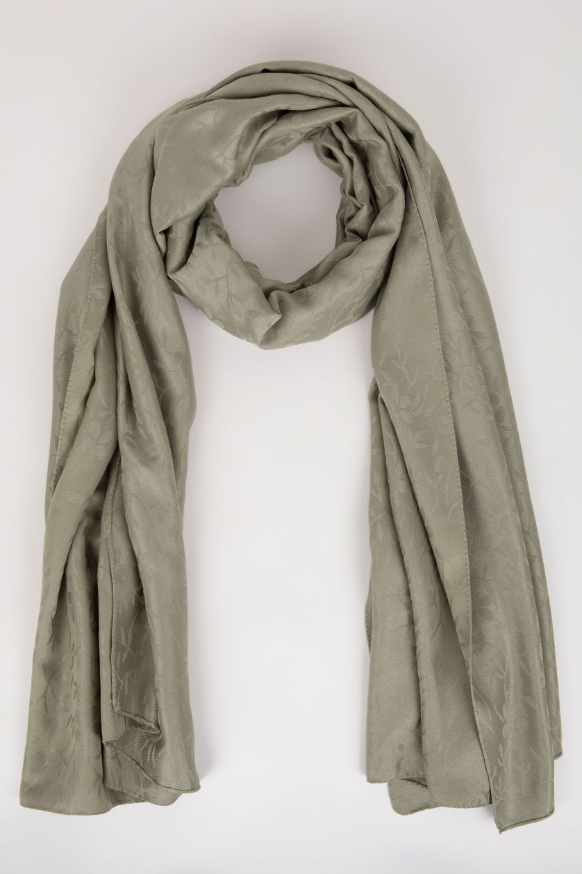 WOMAN Mint Woman Crepe Hijab Shawl