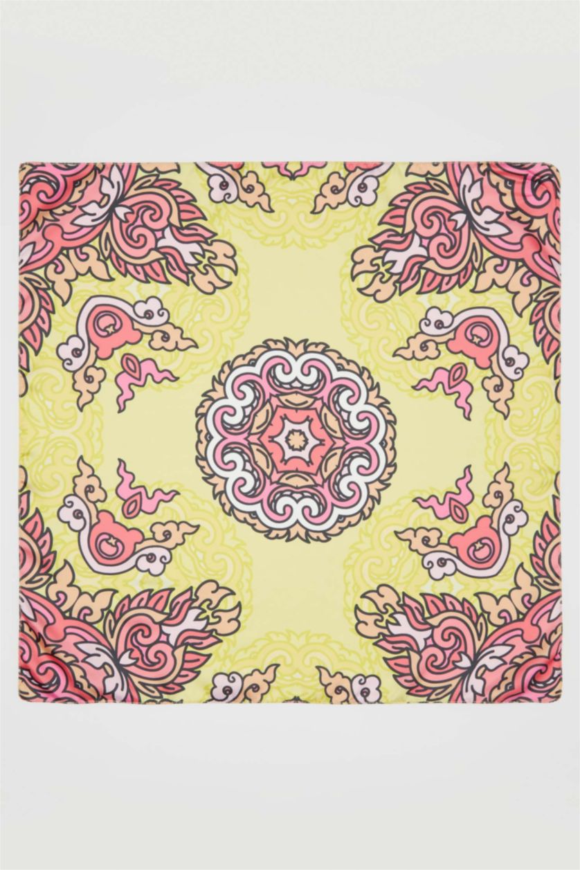 FEMME Violet Foulard imprimé pour femme