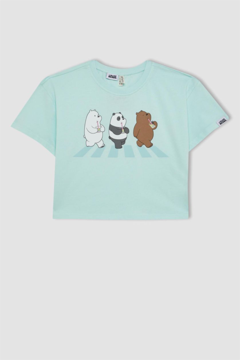 GIRLS & TEENS Aqua Girl We Bare Bears Crew Neck T-Shirt