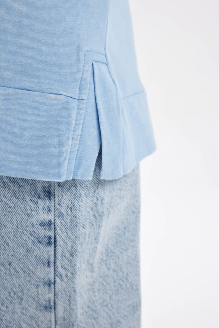 Girls & Teens Light Blue Girls Disney Lilo & Stitch Oversize Fit T-Shirt