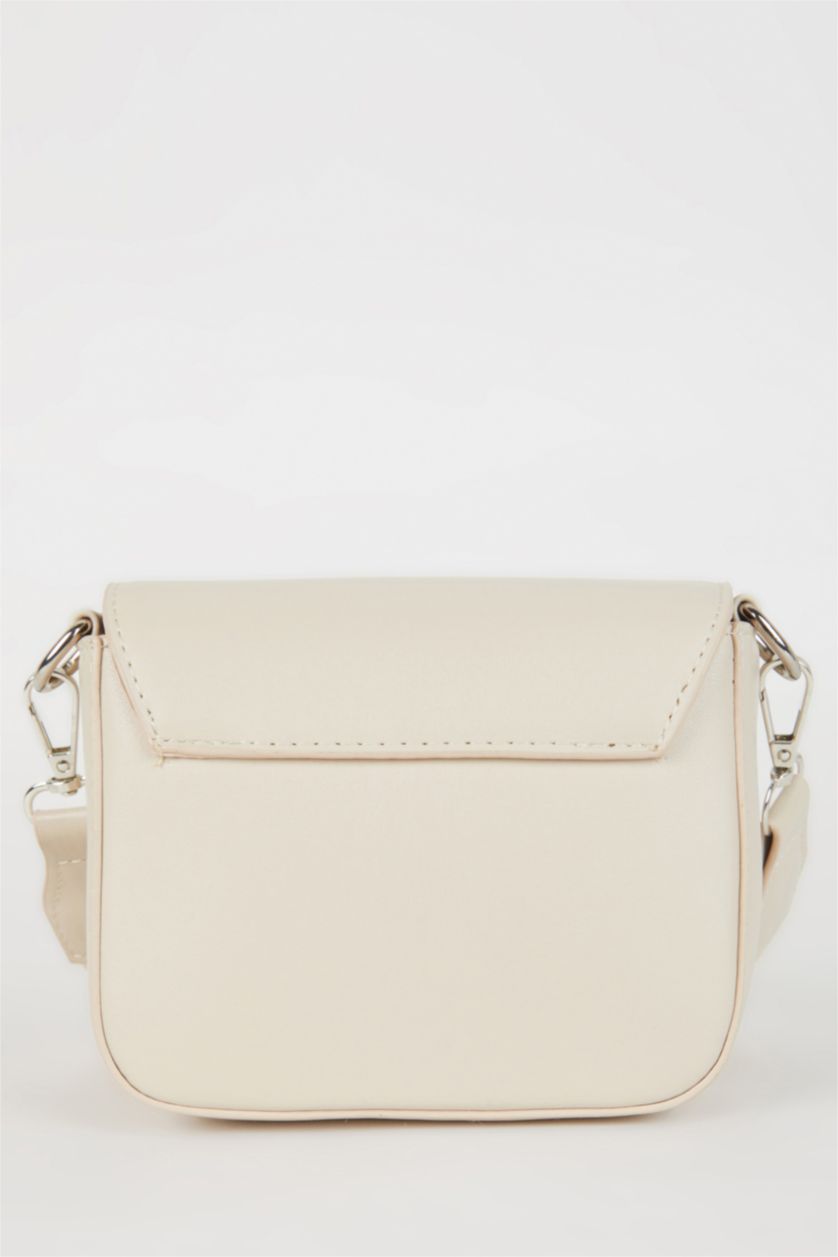 بنات بيج حقيبة كروس بودي بناتي من قماش منسوج