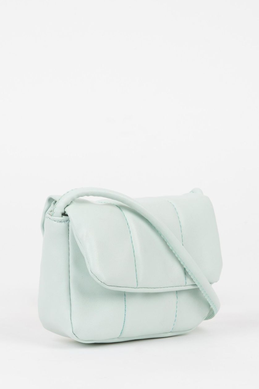 GIRLS & TEENS Mint Girl Faux Leather Crossbody Bag