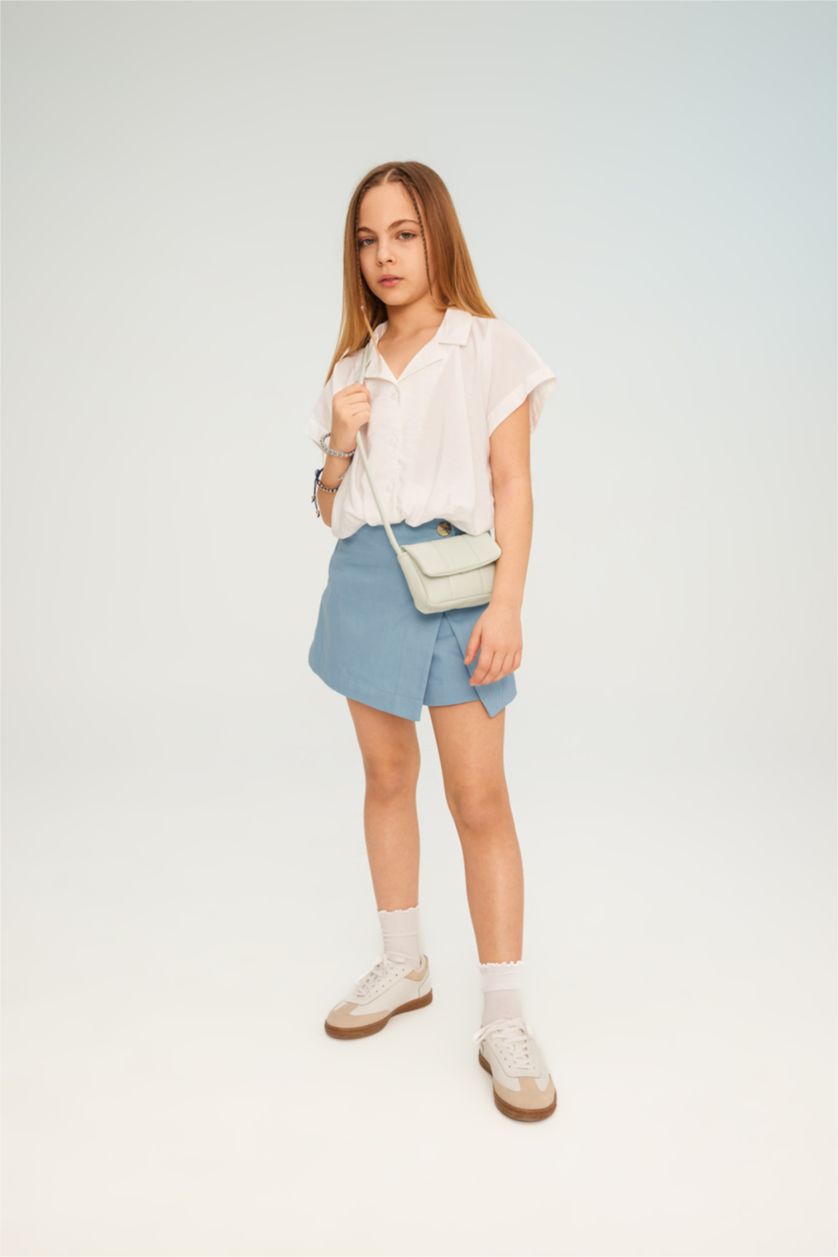 GIRLS & TEENS Mint Girl Faux Leather Crossbody Bag