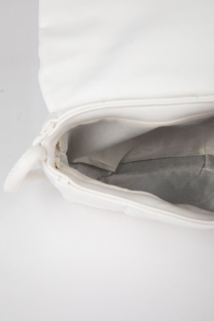 بنات أبيض (000) جنطة كروس بودي بناتي جلد صناعي