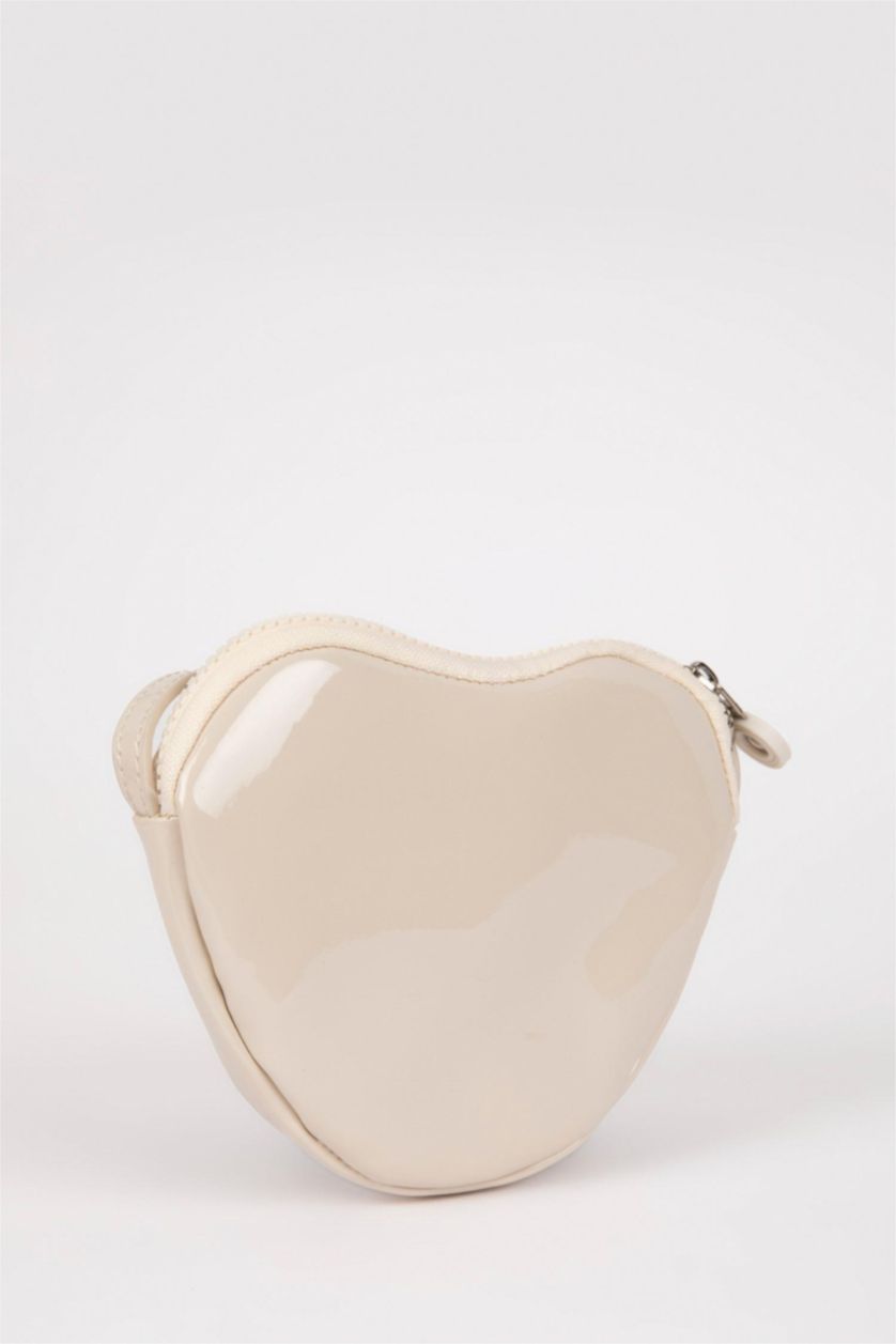 FILLES Beige Sac à Bandoulière en Similicuir pour Fille