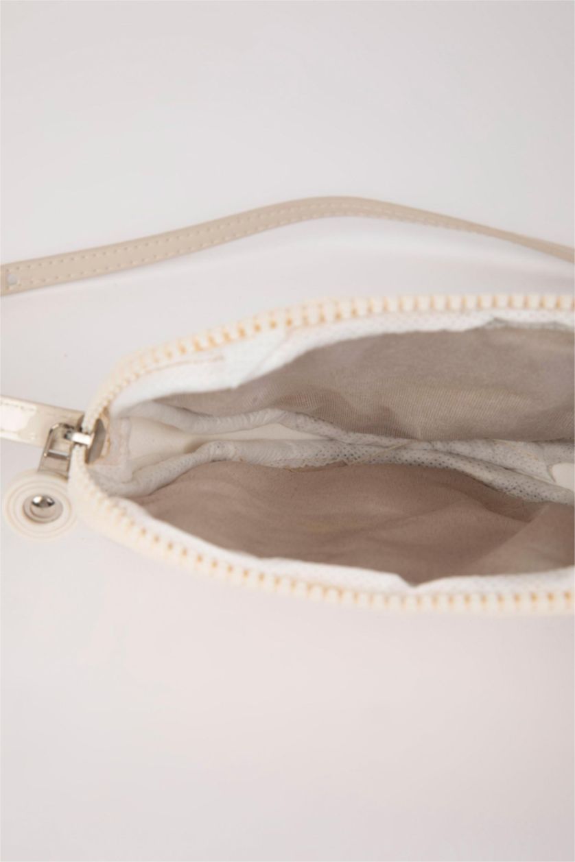 FILLES Beige Sac à Bandoulière en Similicuir pour Fille