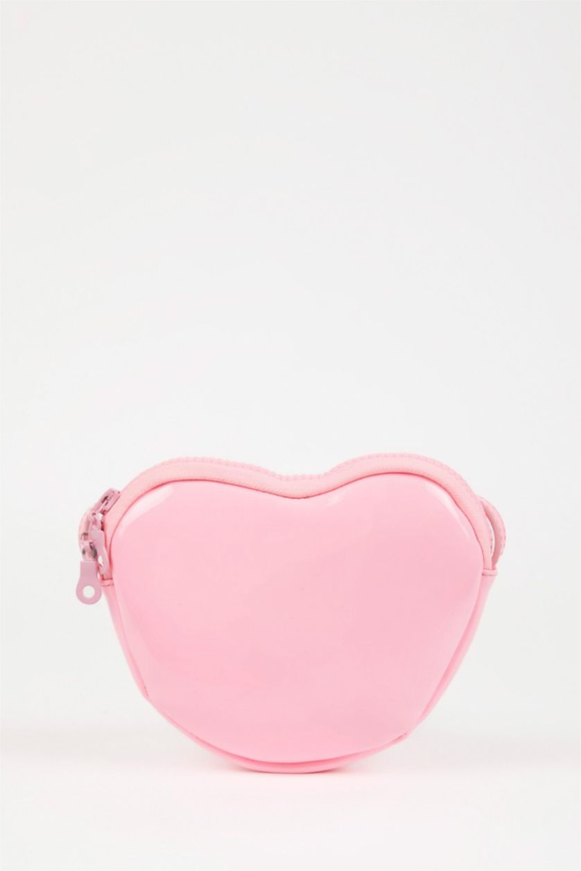 GIRLS & TEENS Pink Girl Shiny Faux Leather Handbag