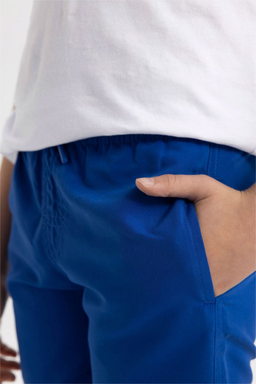 أولاد اللون الملكي شورت بحر ولادي