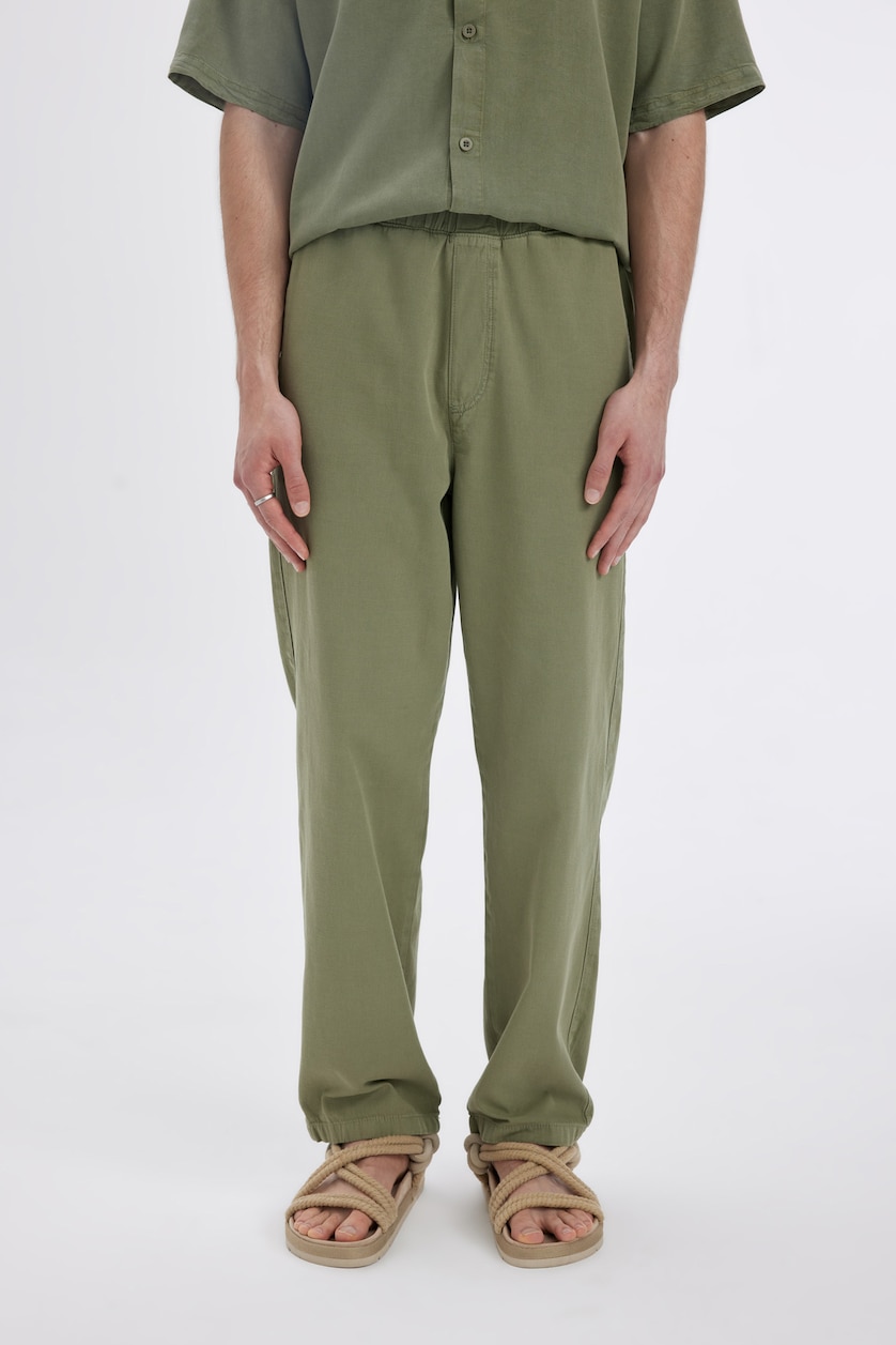 HOMME Kaki Droit