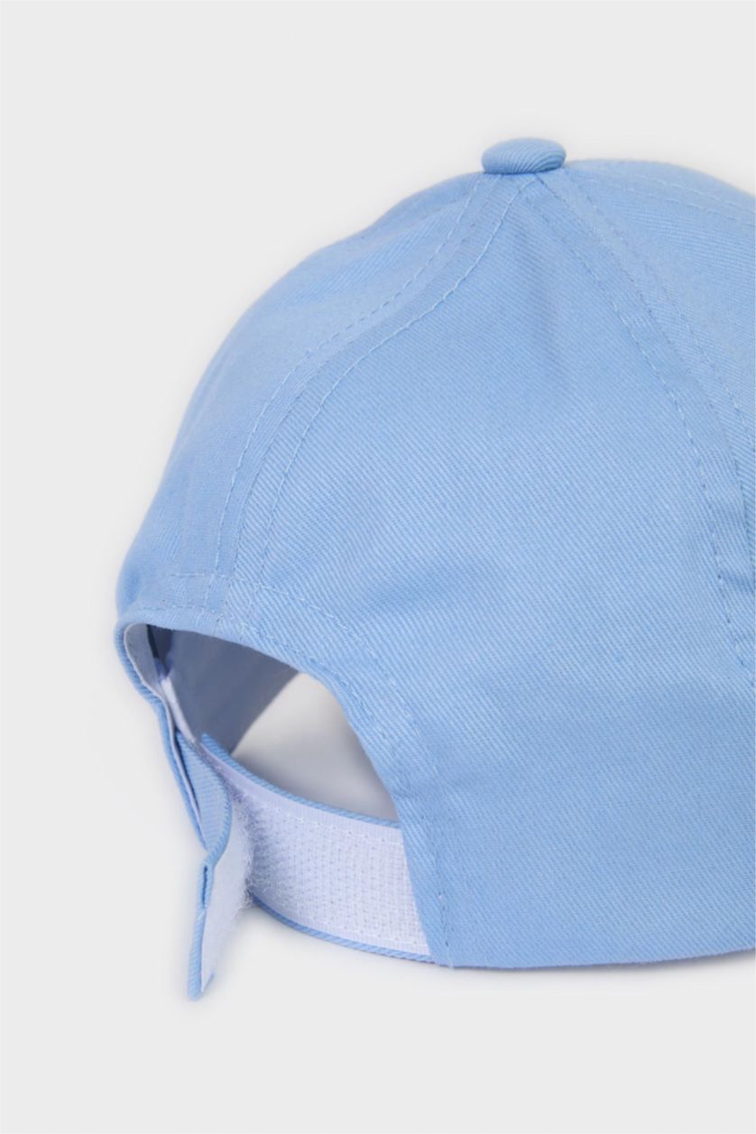 Erkek Bebek Royal Keten Karışımlı Baskılı Cap Şapka Erkek Bebek