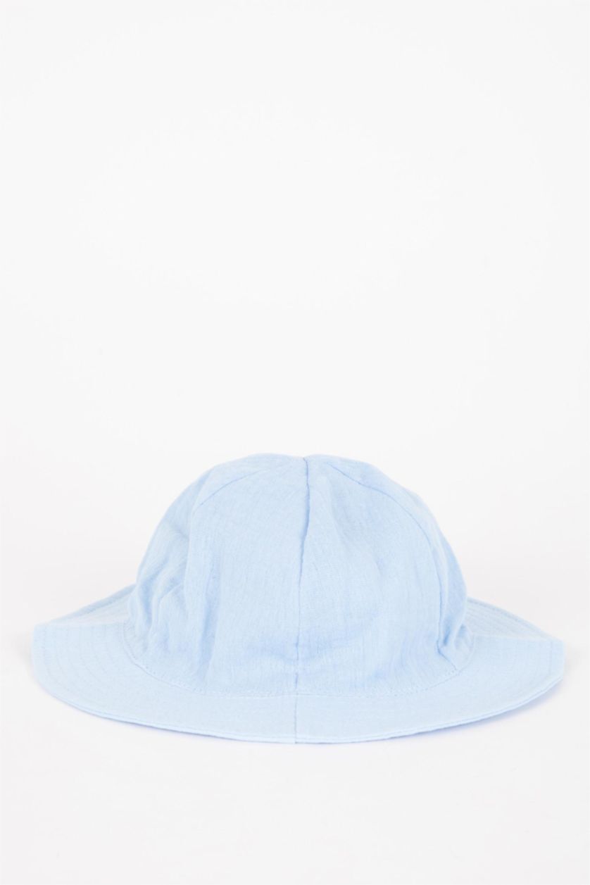Baby Boy Light Blue Baby Boy Muslin Hat