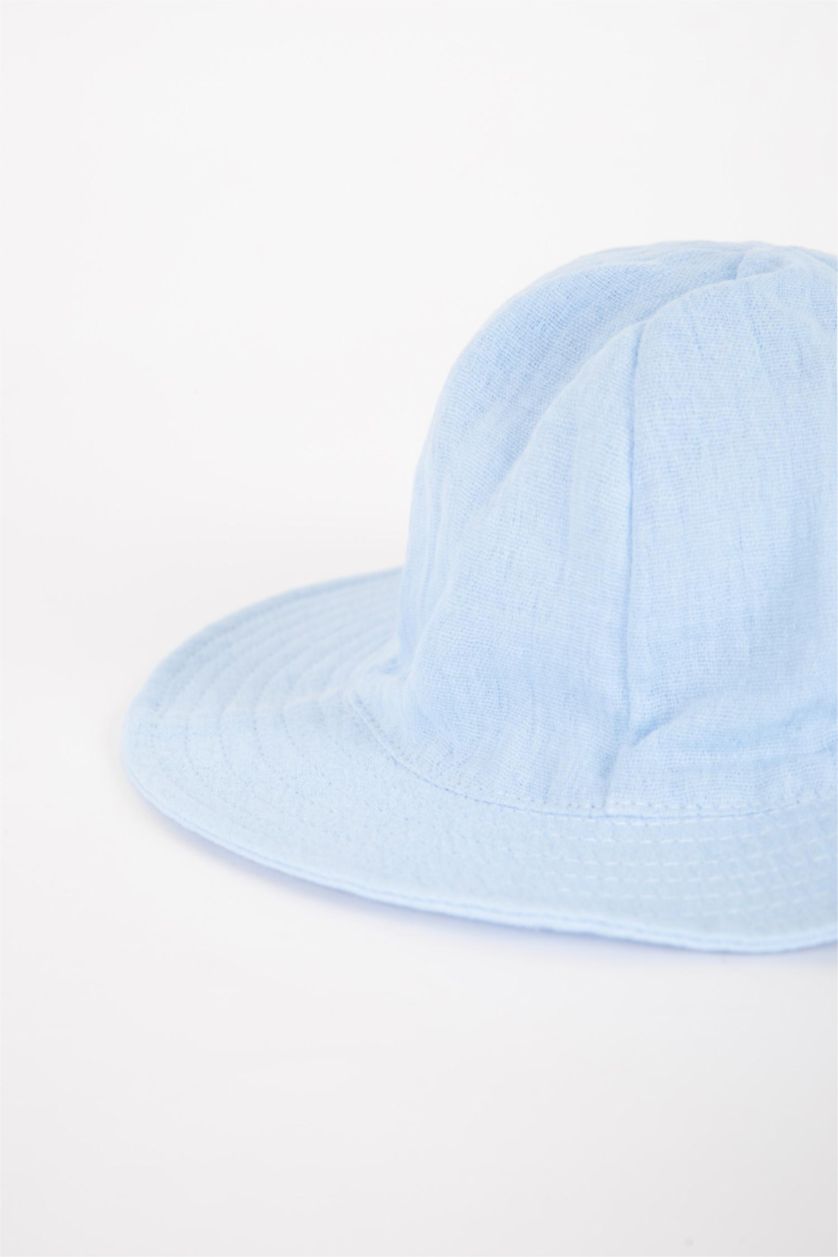Baby Boy Light Blue Baby Boy Muslin Hat
