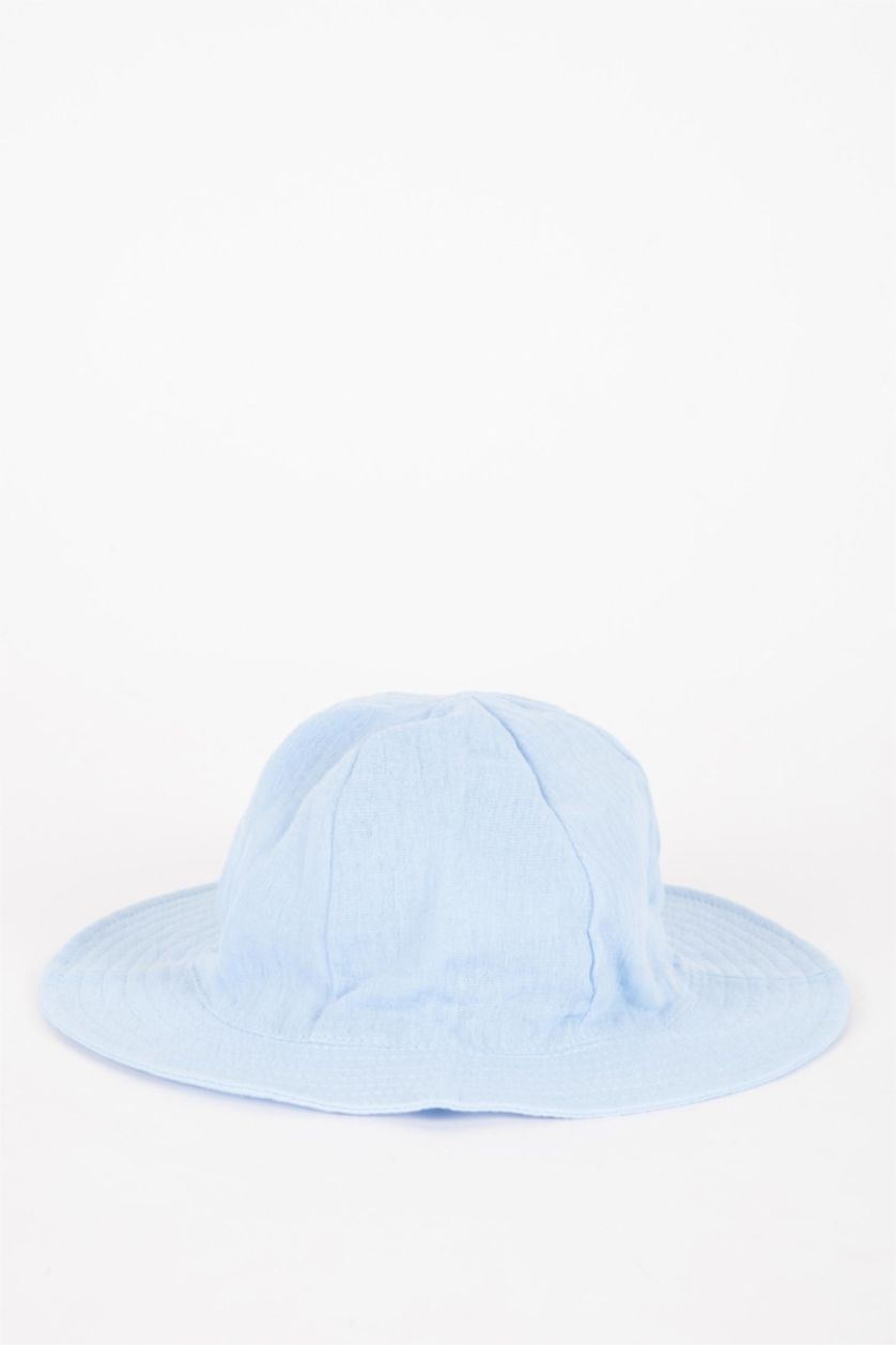Baby Boy Light Blue Baby Boy Muslin Hat