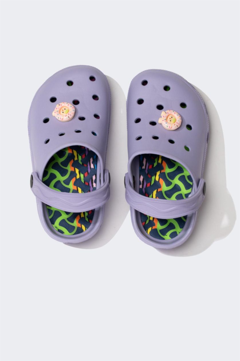 Girls & Teens Lilac Girl Slip On High Heel Sandals