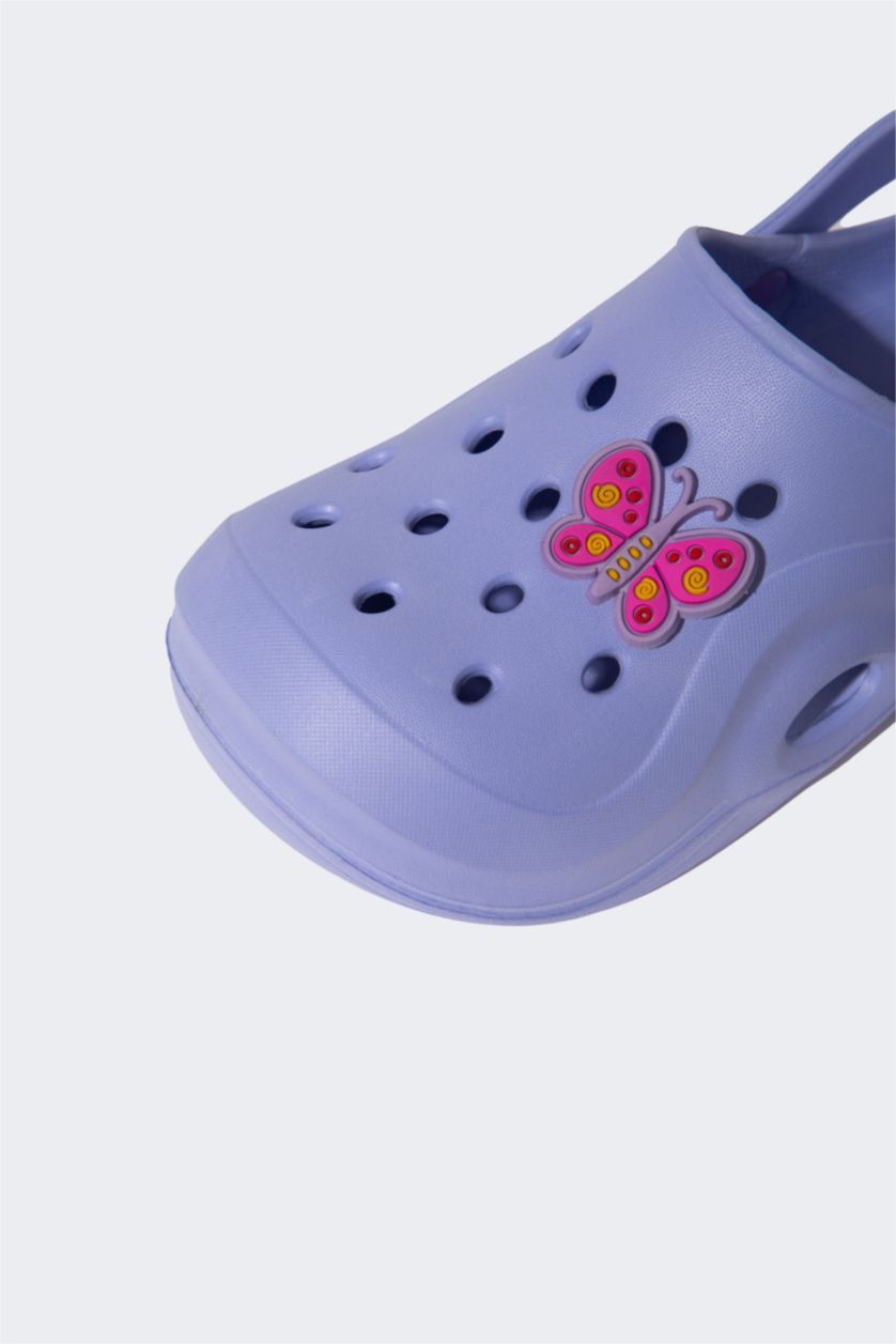 بنات أرجواني صندل بناتي بكعب عالي